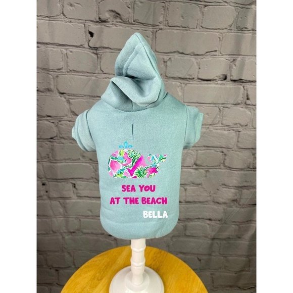 Titina Custom Designs Other - Sea Dog Hoodie | Sea life dog hoodie | Fashion dog hoodie | whale pet hoodie